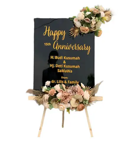 Papan Bunga Akrilik Wayame